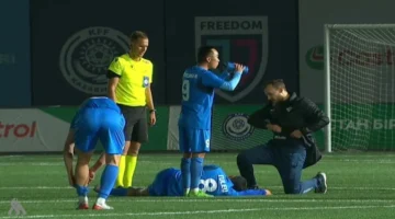 وفاة لاعب 19 عاما إثر إصابات مباشرة في مباراة الدوري الكازاخستاني